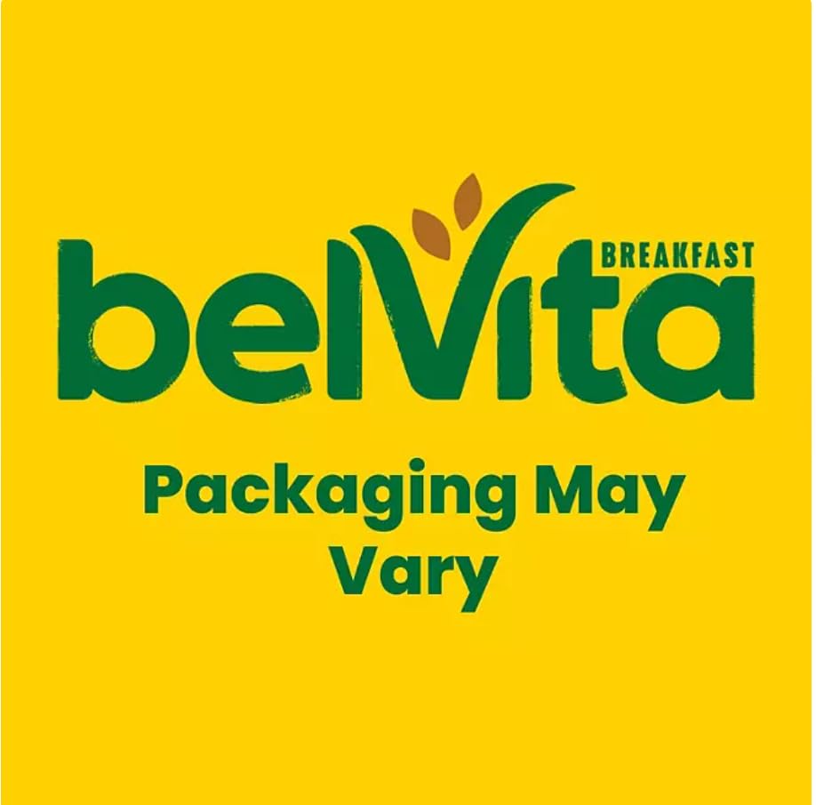 BelVita Breakfast Biscuits Variety Packs | 3 Natural Flavors - 12 Chocolate belVita Snack Packs, 12 Cinnamon Brown Snack Packs, and 12 Blueberry Snack Packs | Sameday Shipping
