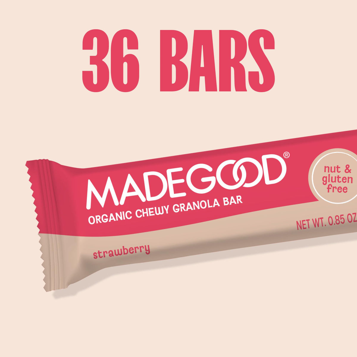 MadeGood Granola Variety Pack, Crunchy Squares, Bites, Bars, and Morning Bars for Breakfast and Healthy Snacking, Organic and Gluten Free, 36 Pack
