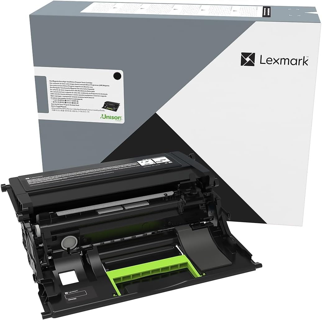 Lexmark 58D0ZA0 Imaging Unit Toner Grey