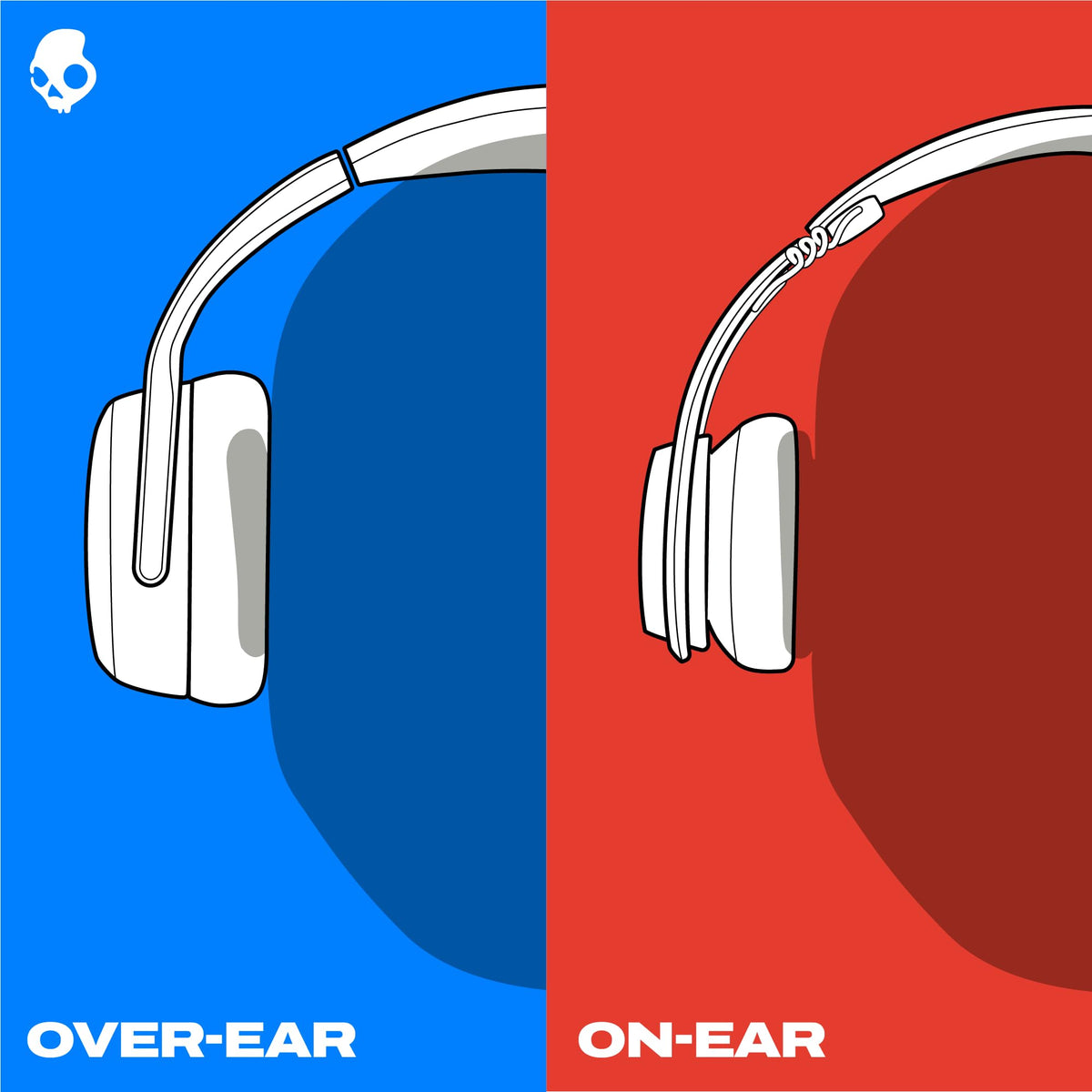 Skullcandy Grom Wireless Headphones, Volume-Limiting Audio, Comfortable Over-Ear Fit, Designed for Kids 6+, Up to 45 Hours Battery, Backup 3.5mm AUX Cable Included with Built-in Microphone - Black