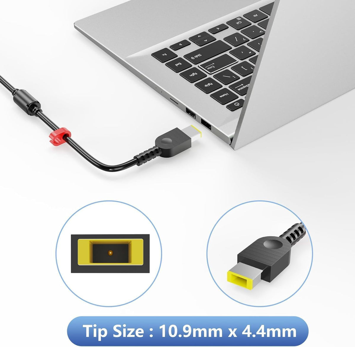 135W AC Charger Compatible with Lenovo ThinkPad X1 Extreme Gen 1 2 3 4 5 W540 W541 T440 T440S T440P T470P T540p T15p Ideapad Yoga Y50-70 Y50-80 Y50p Y50p-70 Y50c Laptop Power Supply Adapter