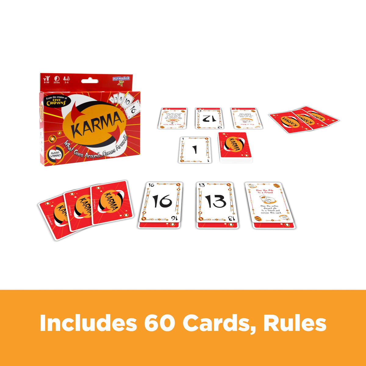 Quiddler Card Games for Kids - Playing Cards Word Games, Deck of Cards, Fun Family Games for Kids and Adults, Game Night, Travel Games, Multi-Player, Ages 8+
