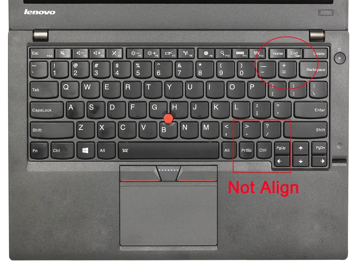 Silicone Keyboard Skin Compatible for 2021 Lenovo ThinkPad X1 Carbon Gen 9 Laptop 14", 2021 Thinkpad X1 Yoga 14", 2021 Thinkpad X1 Yoga Gen 6 14" Laptop (NOT Fit 2020-2017 release old Versions) (Black