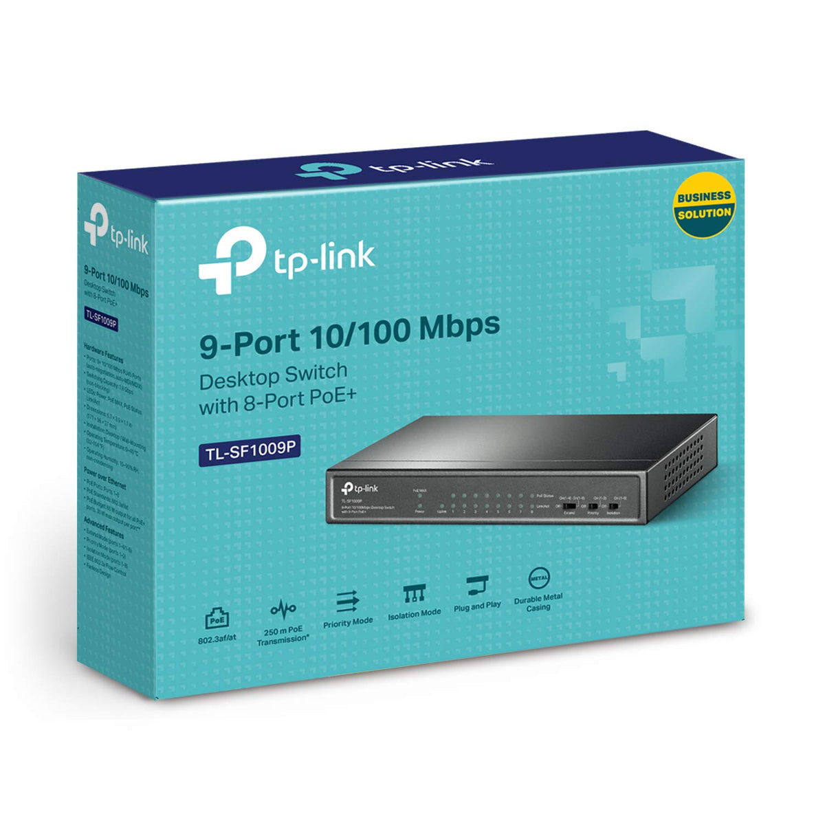 Learning Resources TL-SF1005D TP-Link 5-Port Fast Ethernet Unmanaged Switch | Plug and Play | Desktop