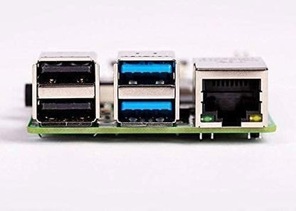 Raspberry Pi 4 Computer Model B 8GB Single Board Computer Suitable for Building Mini PC/Smart Robot/Game Console/Workstation/Media Center/Etc.