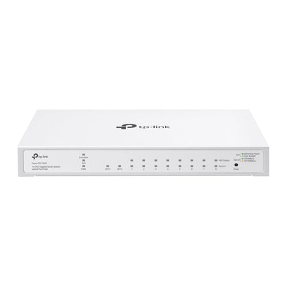 TP-Link TL-SG108S 8 Port Gigabit Ethernet Switch | Desktop/Wall-Mount | Plug & Play | Fanless | Sturdy Metal | 3 Year Manufacturer Warranty | 802.1p/DSCP QoS & IGMP Snooping | Compact Design