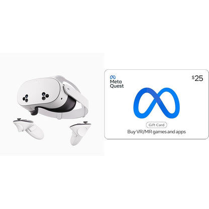 Meta Quest 3S 128GB | VR Headset — Thirty-Three Percent More Memory — 2X Graphical Processing Power — Virtual Reality Without Wires — Access to 40+ Games with a 3-Month Trial of Meta Horizon+ Included