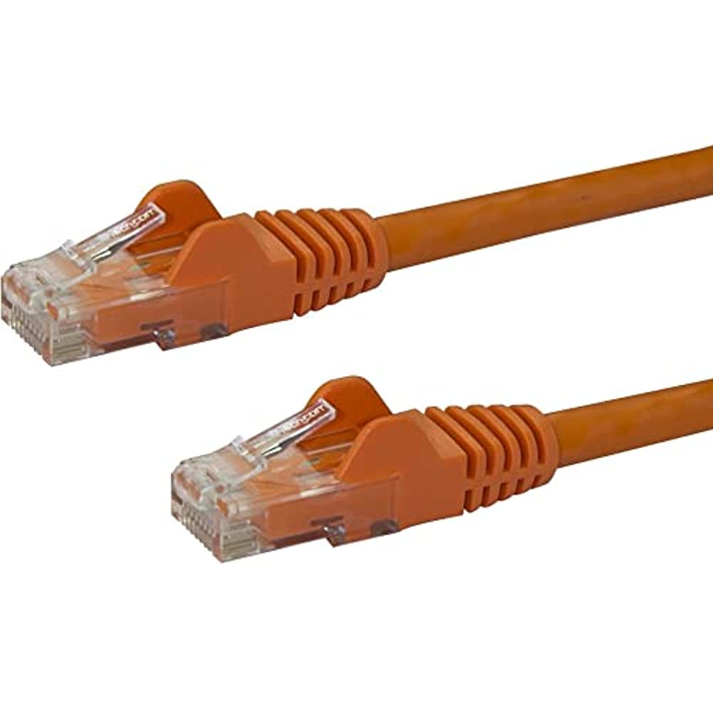 StarTech 15ft CAT6 Ethernet Cable - White CAT 6 Gigabit Ethernet Wire -250Mhz 100W PoE RJ45 UTP Network Patch Cord Snagless with Strain Relief (N6PATCH15WH)