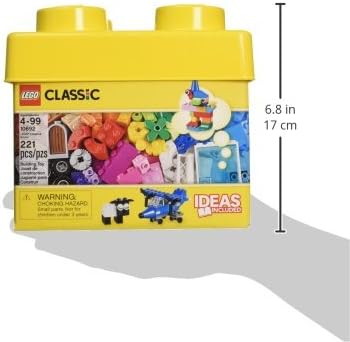 LEGO Classic Creative Bricks 10692 Building Blocks, Learning Toy (221 Pieces)