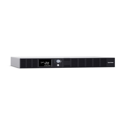 CyberPower OR500LCDRM1U Smart App LCD UPS Battery Backup and Surge Protector, 500VA/300W, 6 Outlets, AVR, 1U Rackmount, UL Certified
