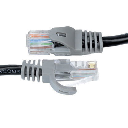 Mediabridge CAT6 Ethernet Patch Cable (3 ft) RJ45 Connectors with Gold Plated Contacts (10gbps)