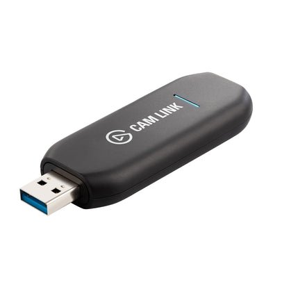 Elgato Cam Link 4K – External Capture Card for DSLR & Camcorder, ActionCam as Webcam, Meet/Stream/Record in 1080p60 or 4K30/4K60, Easy Connect for OBS/Zoom/Discord – HDMI to USB 3.0, PC/Mac/iPad