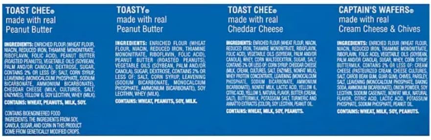 Lance Variety Pack, Sandwich Crackers, 40 pk.