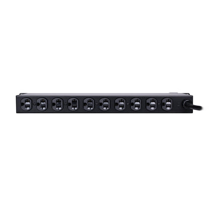 CyberPower CPS1215RMS Surge Protector, 120V/15A, 12 Outlets, 15 ft Power Cord, 1U Rackmount