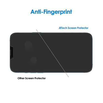 JETech Privacy Screen Protector for iPhone 17e (2026) / iPhone 16e / iPhone 13/13 Pro, Anti Spy Tempered Glass Film, 6.1-Inch Display, 2-Pack