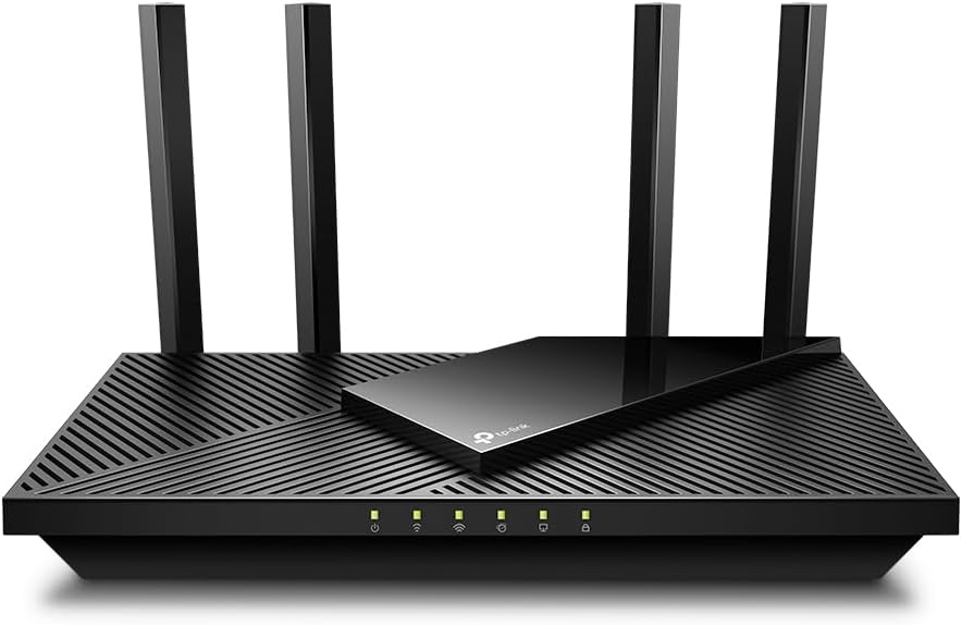 TP-Link AX1800 WiFi 6 Router V4 (Archer AX21) – Dual Band Wireless Internet, Gigabit, Easy Mesh, Compatible with Alexa - A Certified for Humans Device (Pack of 10)