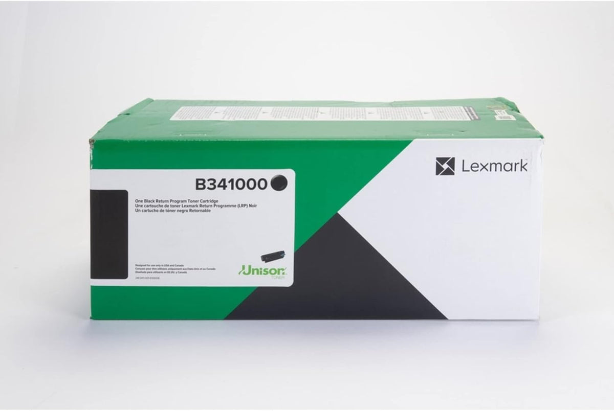 Lexmark B3340, B/MB3442 Return Program 1.5K Toner Cartridge (B341000), 1 Unit