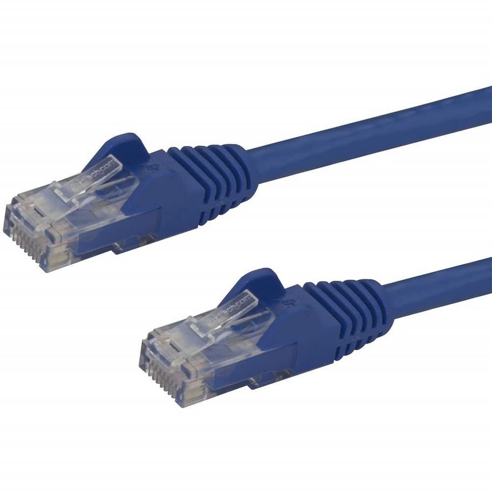 StarTech 15ft CAT6 Ethernet Cable - White CAT 6 Gigabit Ethernet Wire -250Mhz 100W PoE RJ45 UTP Network Patch Cord Snagless with Strain Relief (N6PATCH15WH)