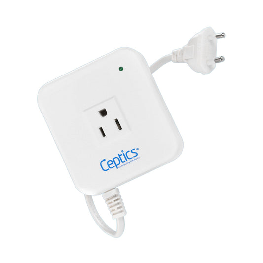 Ceptics 2000W Voltage Converter for Travel, 220V to 110V Converter w/Type C, E/F, G, I Plugs, 2000W Hair Dryer Outlet, 4 USB w/ 1 USB-C PD 18W Fast Charge