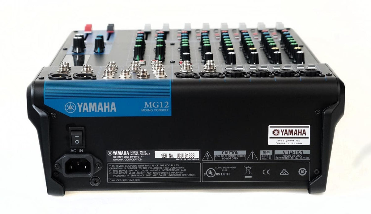 YAMAHA MG10XU 10-Input Stereo Mixer with Effects