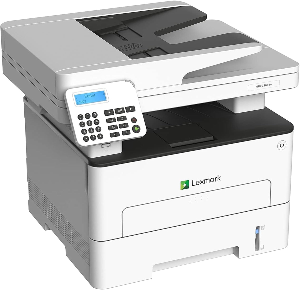 Lexmark MB2236adw Black and White All-in-One Printer, Multi Function Printer Scanner Copier Laser, Wireless, Mobile-Friendly & Cloud Connection (2-Series)