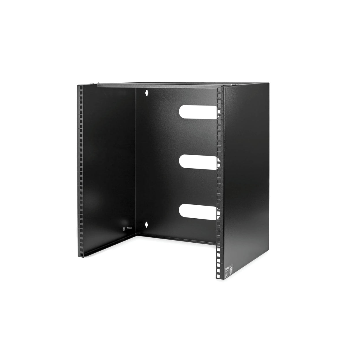 StarTech.com 6U Wall Mount Network Rack - 14 Inch Deep (Low Profile) - 19" Patch Panel Bracket for Shallow Server and IT Equipment, Network Switches - 44lbs/20kg Weight Capacity, Black (WALLMOUNT6)