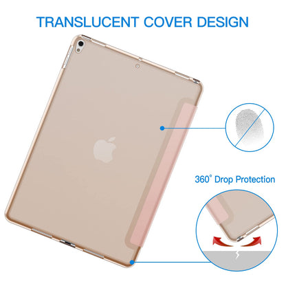 JETech Case for iPad Pro 10.5-Inch and iPad Air 3 (10.5-Inch 2019, 3rd Generation), Smart Cover Auto Wake/Sleep Cover (Black)