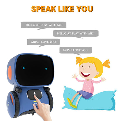 98K Robot Toys for Girls and Boys Rechargeable, Touch and Voice Control Robots Interactive Talking Smart Partner and Teacher with Singing, Dancing, STEM Toy Gifts for Kids Age 3 and Up