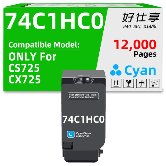 74C0W00 Waste Toner Bottle Compatible for Lexmark CS720 CS725 CX725 CS727 CS728 CX727 Laser Printer(74C0W00 Waste Toner Bottle 90000Pages 1Pack)