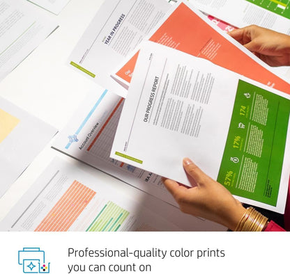 HP Color LaserJet Pro M283fdw Wireless All-in-One Laser Printer, Remote Mobile Print, Scan & Copy, Duplex Printing, Works with Alexa (7KW75A), White