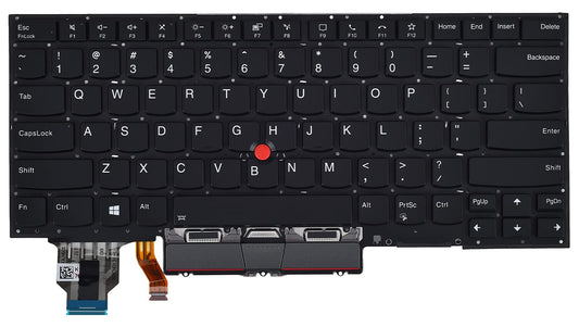 Replacement Keyboard for Lenovo ThinkPad X1 Carbon Gen 7th 2019 Gen 8th 2020, ThinkPad X1 Yoga Gen 4 Gen 5 2020 with Backlit US Layout