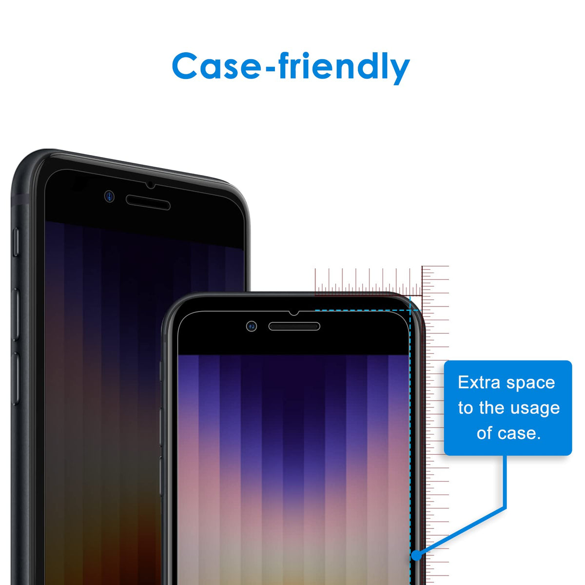 JETech Privacy Screen Protector for iPhone 17e (2026) / iPhone 16e / iPhone 13/13 Pro, Anti Spy Tempered Glass Film, 6.1-Inch Display, 2-Pack