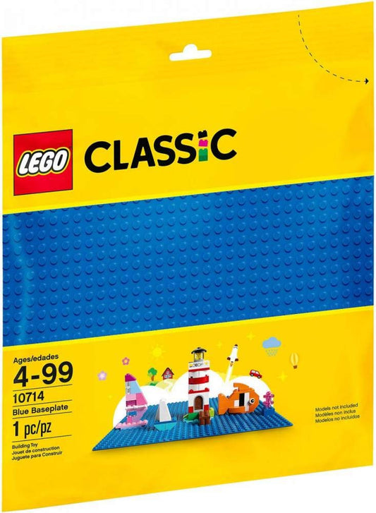 LEGO Classic Blue Baseplate 11025 Building Toy Set for Preschool Kids, Boys, and Girls Ages 4+ (1 Pieces)