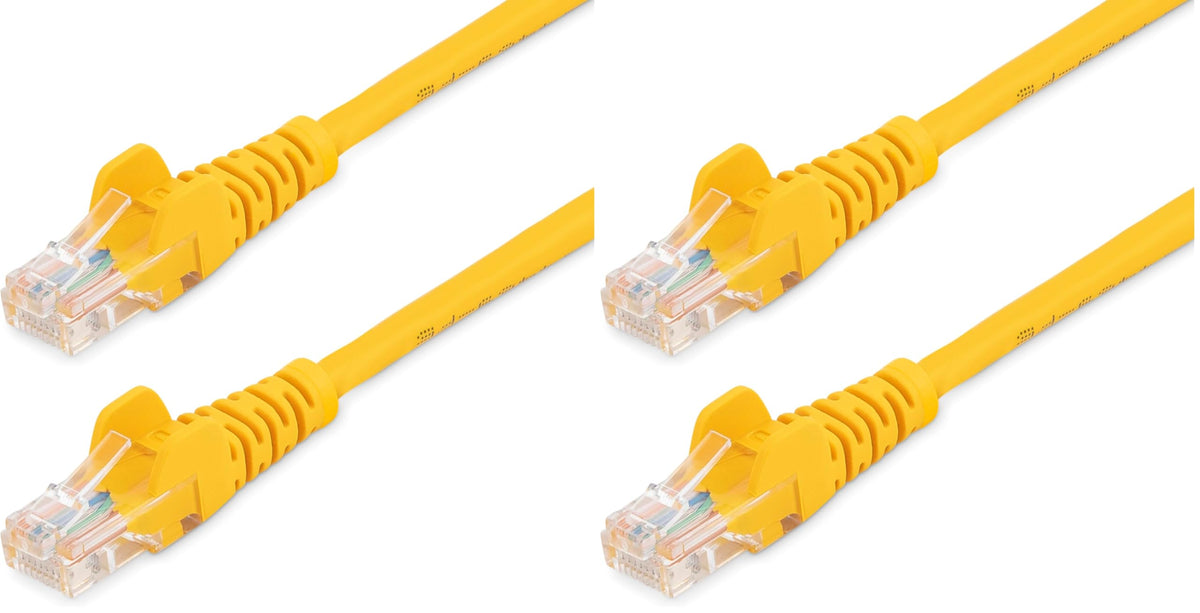 StarTech.com 3 ft. (0.9 m) Cat5e Ethernet Cable - Power Over Ethernet - Snagless - Blue - Ethernet Network Cable (RJ45PATCH3)