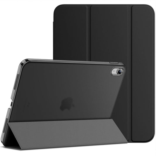 JETech Case for iPad (A16) 11th Generation 11 Inch 2025 / iPad 10th Generation 10.9 Inch 2022, Slim Smart Cover with Hard PC Translucent Back, Supports Touch ID, Auto Wake/Sleep (Navy Blue)