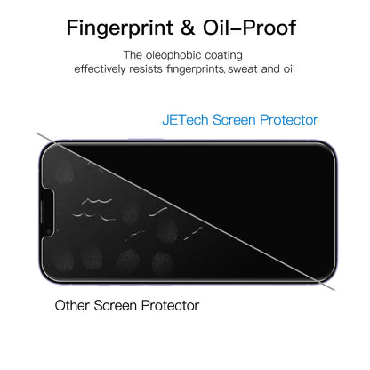 JETech Privacy Screen Protector for iPhone 14 Plus 6.7-Inch, Anti Spy Tempered Glass Film, 2-Pack