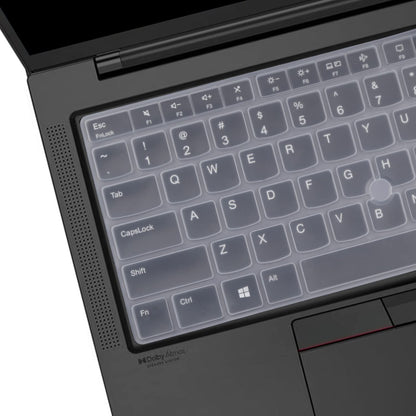 Keyboard Cover for Lenovo Thinkpad x1 Carbon Gen 11/10 14", ThinkPad X1 Yoga Gen 8/7, ThinkPad T14 T14s L14 P14s Gen 4/3, Thinkpad E14 Gen 6/5 (Not Fit T14 L14 P14s Gen 6/5/3/2/1, E14 Gen 7)-Black