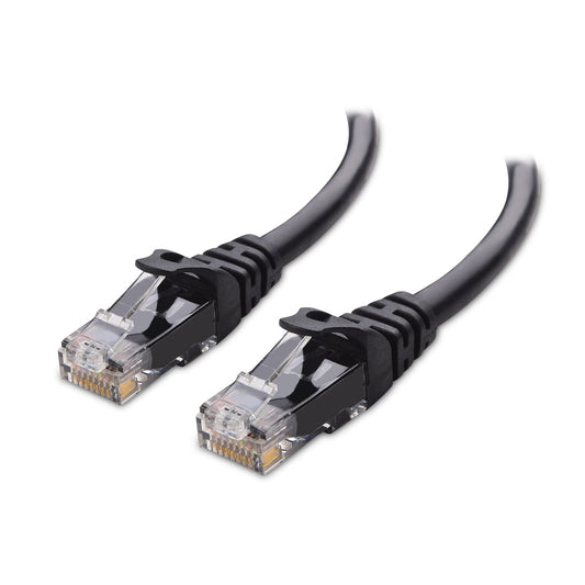 Cable Matters 10Gbps Snagless Cat 6 Ethernet Cable - 25ft, Cat 6 Cable, Cat6 Cord, Ethernet Cord, Black