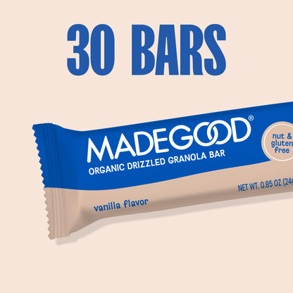 MadeGood Chocolate Lovers Variety Pack, Granola Bars, Morning Bars & Drizzled Birthday Cake Bars