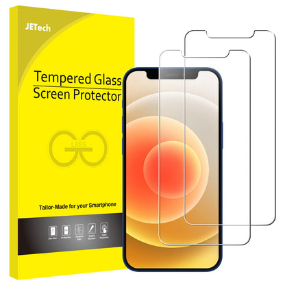JETech Screen Protector for iPhone 8 Plus and iPhone 7 Plus 5.5-Inch, Tempered Glass Film, 2-Pack