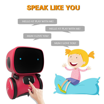 98K Robot Toys for Girls and Boys Rechargeable, Touch and Voice Control Robots Interactive Talking Smart Partner and Teacher with Singing, Dancing, STEM Toy Gifts for Kids Age 3 and Up