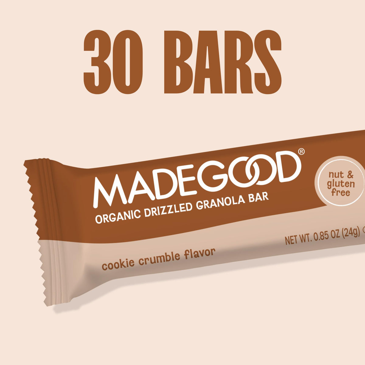 MadeGood Chocolate Lovers Variety Pack, Granola Bars, Morning Bars & Drizzled Birthday Cake Bars