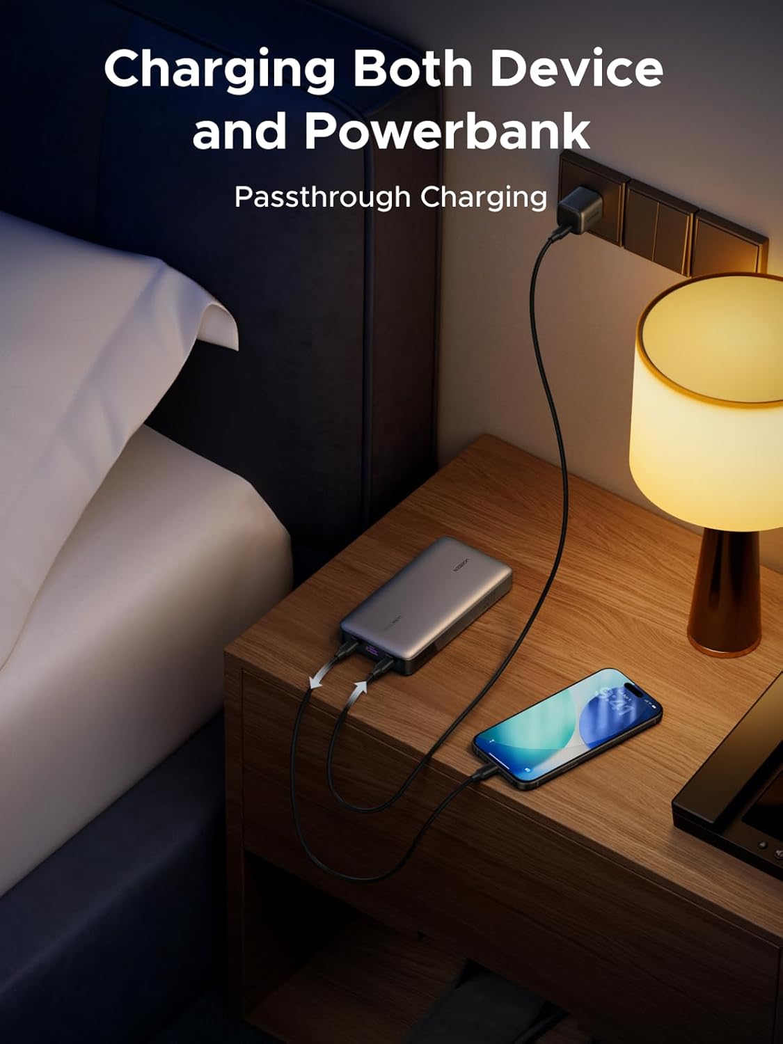 UGREEN Power Bank 25,000mAh 145W Laptop Portable Charger, Nexode 3-Port USB C PD Battery Pack, for MacBook Pro/Air, Dell XPS, iPhone 17/16/15/14, Galaxy S26 Steam Deck, iPad, and More