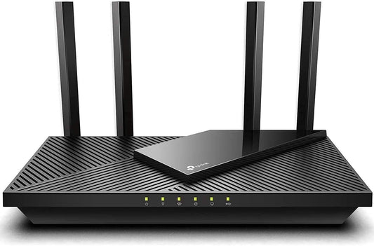 TP-Link WiFi 6 Router AX1800 Smart WiFi Router (Archer AX21) Dual Band Gigabit Router, Compatible with Alexa - A Certified for Humans Device (Renewed)
