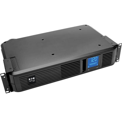 Tripp Lite SMART1500LCD 1500VA Rack Mount UPS Battery Backup, 900W, 8 Outlets, PWM Sine Wave, Short Depth 2U Rackmount UPS, AVR, LCD Screen