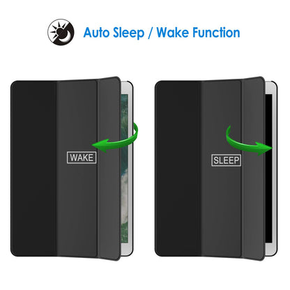 JETech Case for iPad Pro 10.5-Inch and iPad Air 3 (10.5-Inch 2019, 3rd Generation), Smart Cover Auto Wake/Sleep Cover (Black)