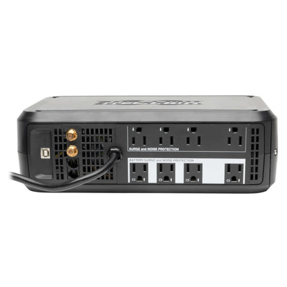 Tripp Lite SMART1500LCD 1500VA Rack Mount UPS Battery Backup, 900W, 8 Outlets, PWM Sine Wave, Short Depth 2U Rackmount UPS, AVR, LCD Screen