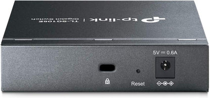 TP-Link 5-Port Gigabit Ethernet Easy Smart Switch| Plug and Play | Desktop | Sturdy Metal w/Shielded Ports | Limited Lifetime Replacement (TL-SG105E), Black…