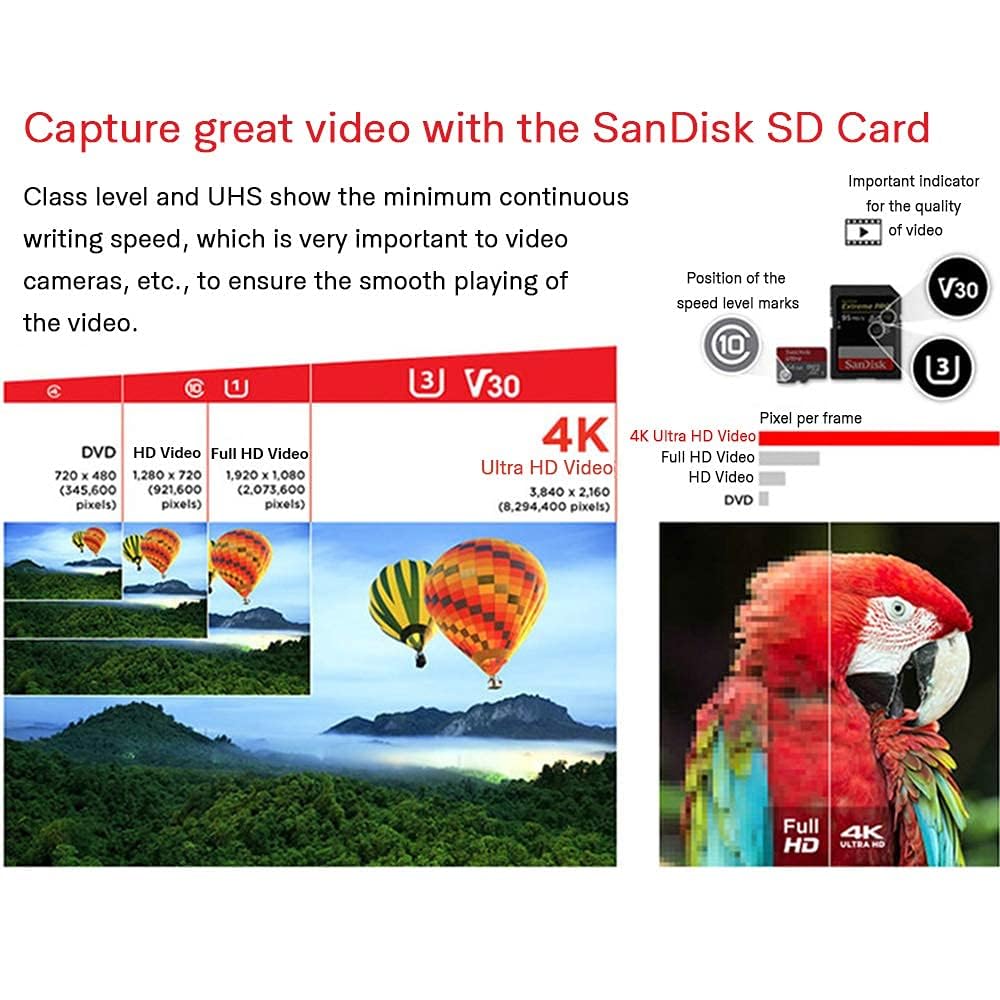 [Older Version] SanDisk 128GB Extreme PRO SDXC UHS-I Card - C10, U3, V30, 4K UHD, SD Card - SDSDXXY-128G-GN4IN