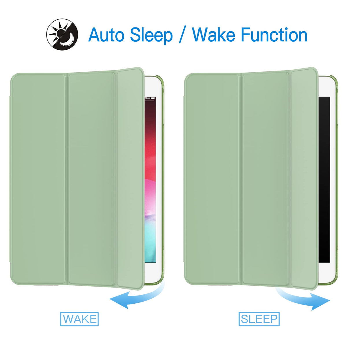 JETech Case for iPad mini 5 (2019 Model 5th Generation), Smart Cover with Auto Sleep/Wake (Black)
